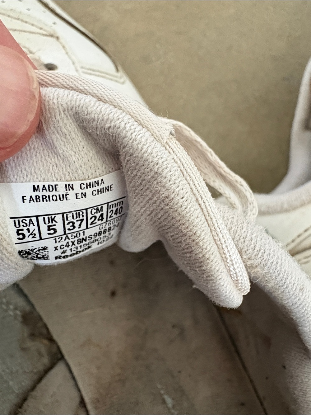 Women's Reebok classics- 5.5 - Picture 6 of 6